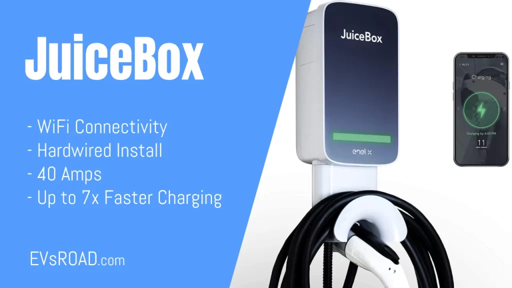 JuiceBox 40 Smart Electric Vehicle (EV) Charging Station with WiFi