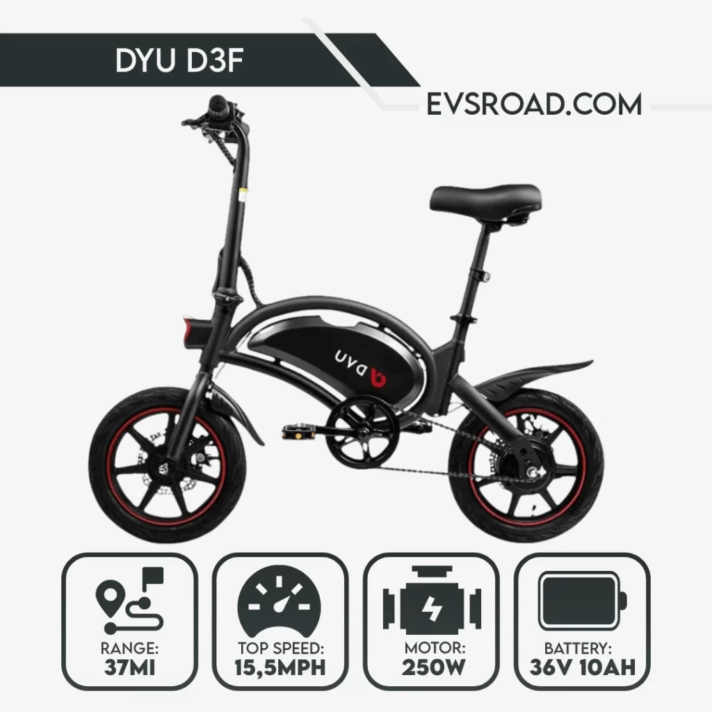 DYU D3F Folding Electric Bicycle
