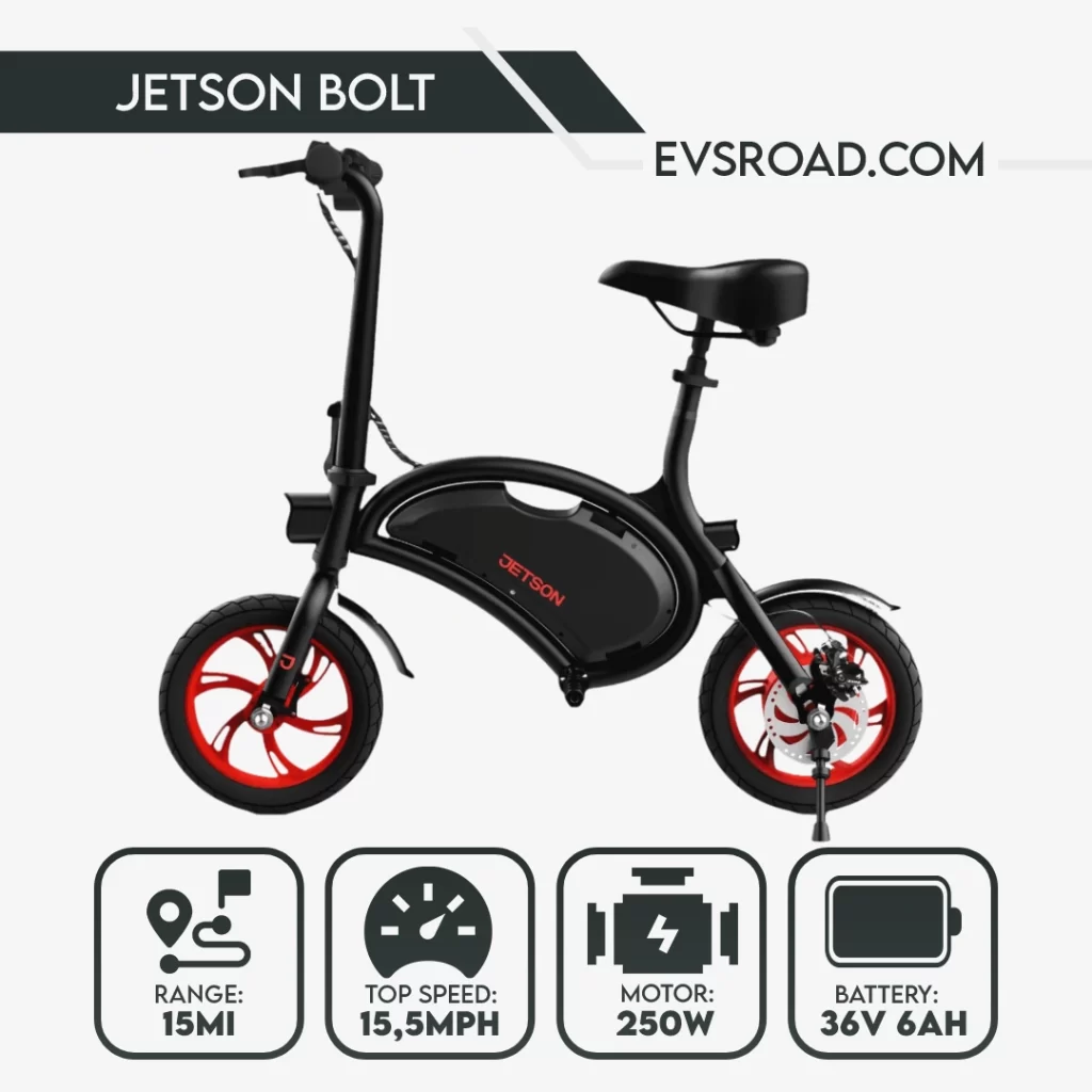 Jetson Bolt Folding Electric Bike