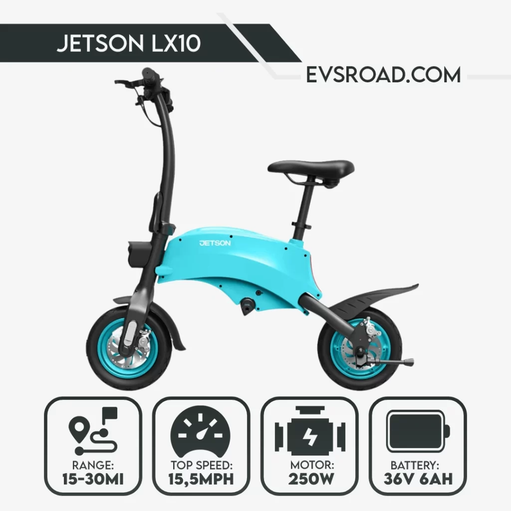 Jetson LX10 Folding Electric Bike